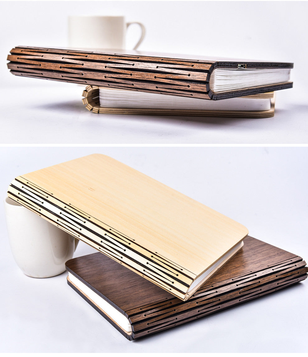 Moodly Folio – Wooden Book Lamp
