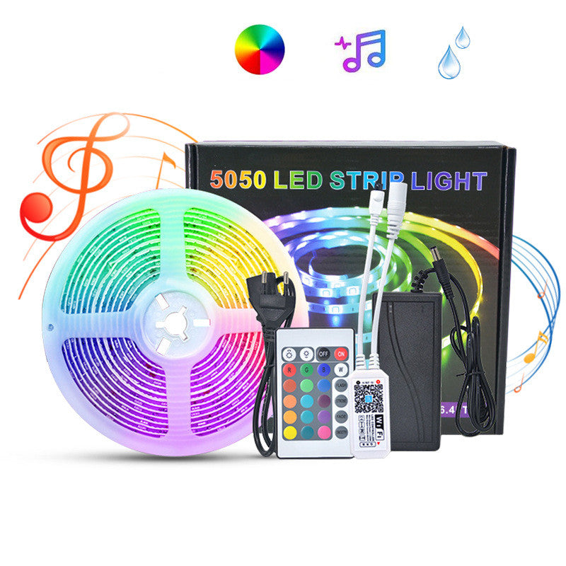 Moodly Aura – RGB LED Strip with App & Remote (5 m)