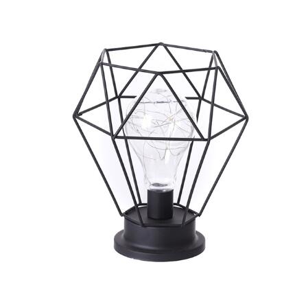 Moodly Ember – Wrought Iron Fairy Light Lamp