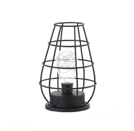 Moodly Ember – Wrought Iron Fairy Light Lamp