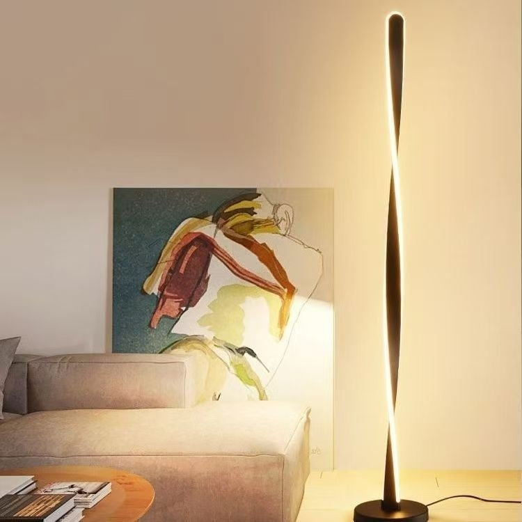Moodly Twist – spirálová LED stojací lampa