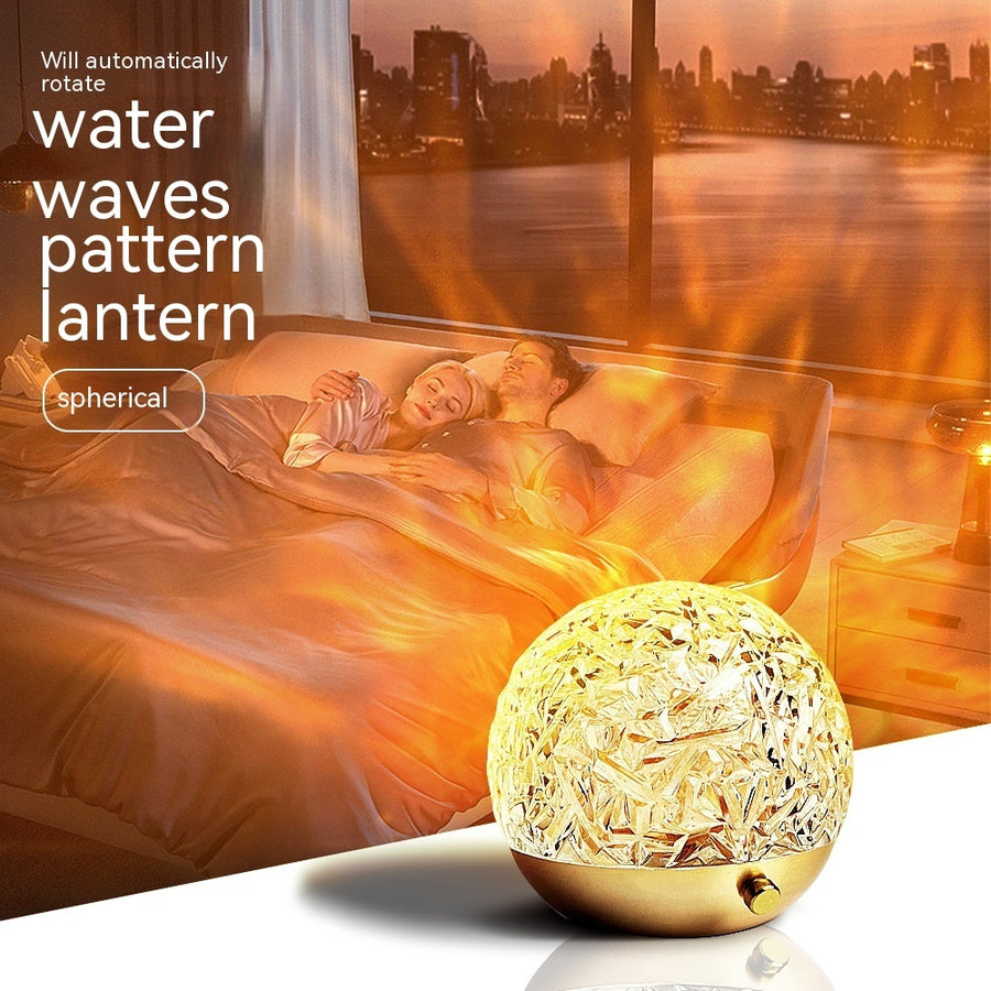 Moodly Ripple – Crystal Water Ripple Lamp