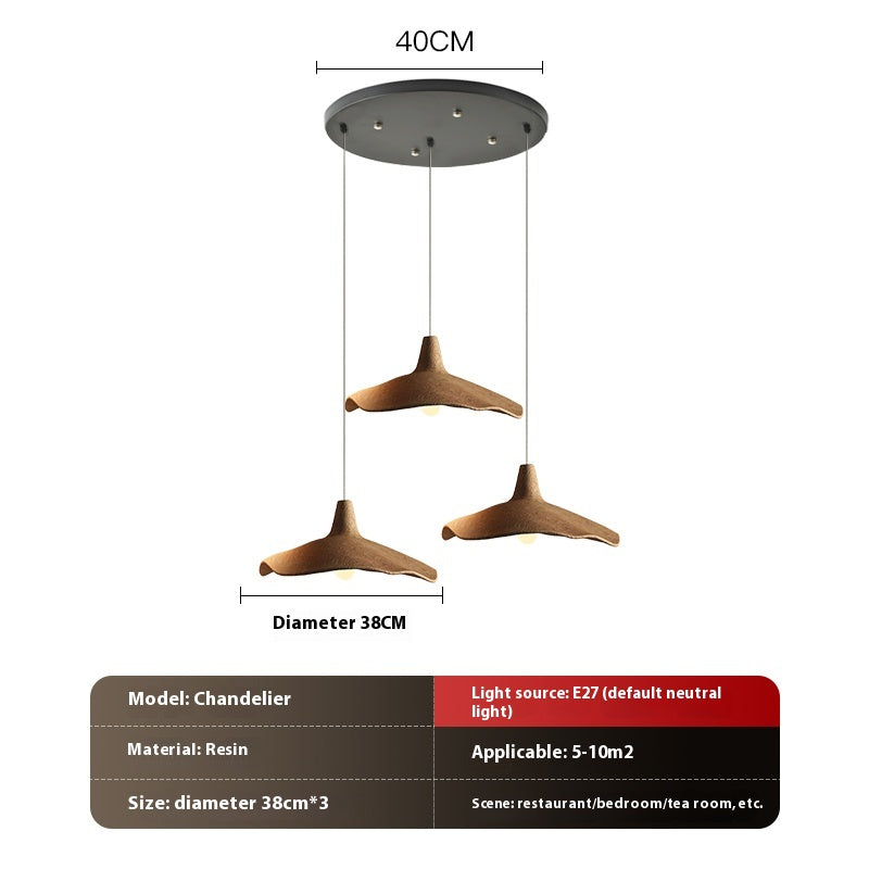 Moodly Dune with three lights, Ø 38 cm – dimensions