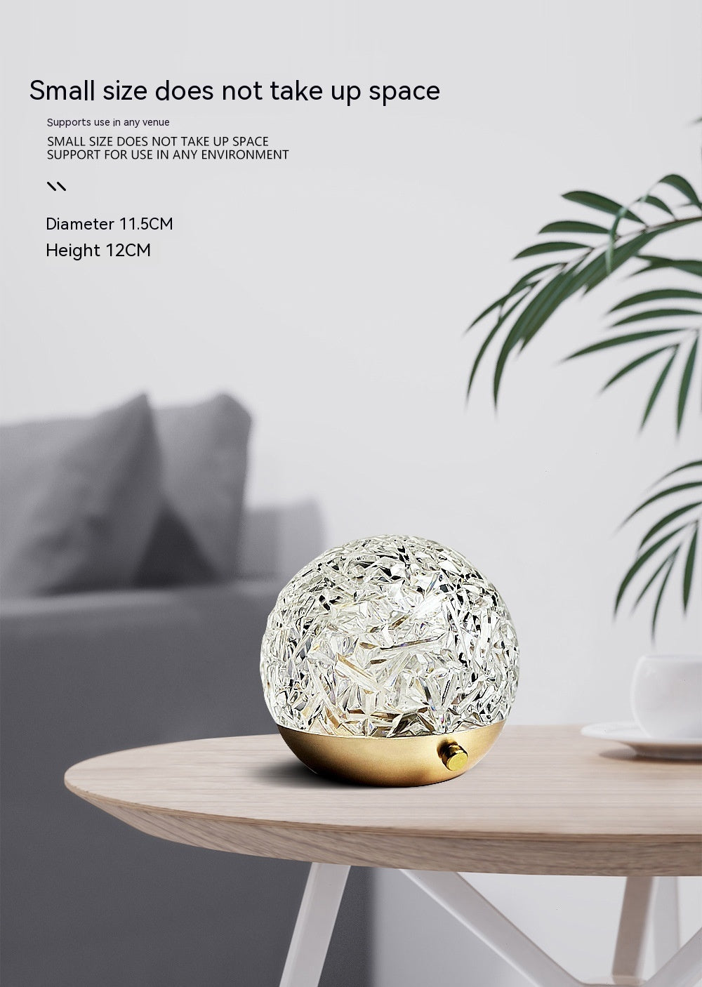 Moodly Ripple – Křišťálová lampa s efektem vodní hladiny