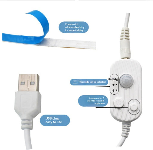 Moodly Glow motion sensor COB LED strip – photo 4