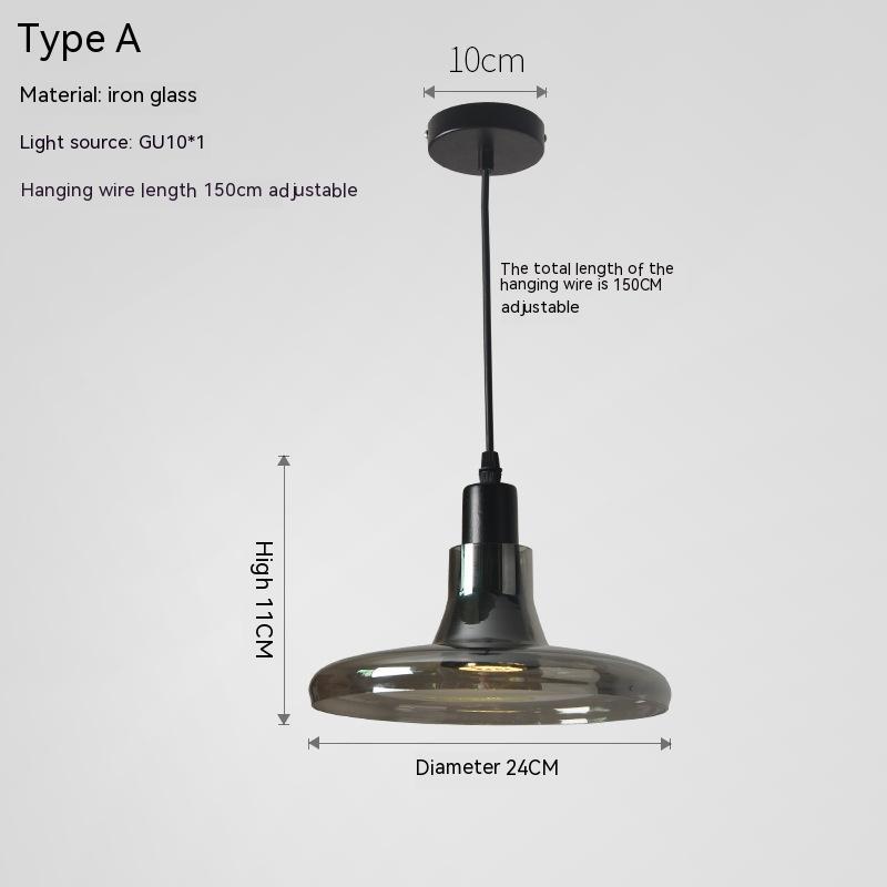 Moodly Smoke Disc pendant light – Ø 24 cm, height 11 cm