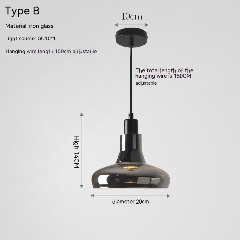 Moodly Smoke Bell pendant light – Ø 20 cm, height 14 cm