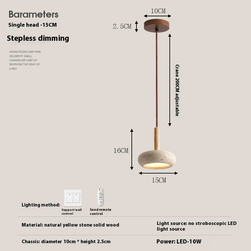 Moodly Pebble dimmable version with remote – dimensions